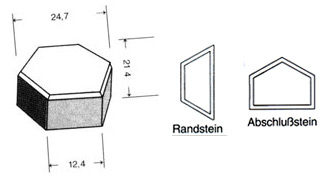 l-sechskant-steinmuster